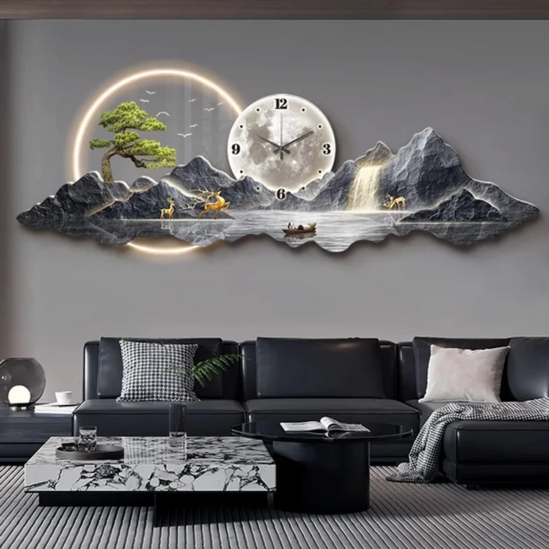 3d butterfly wall art  with led backlighting